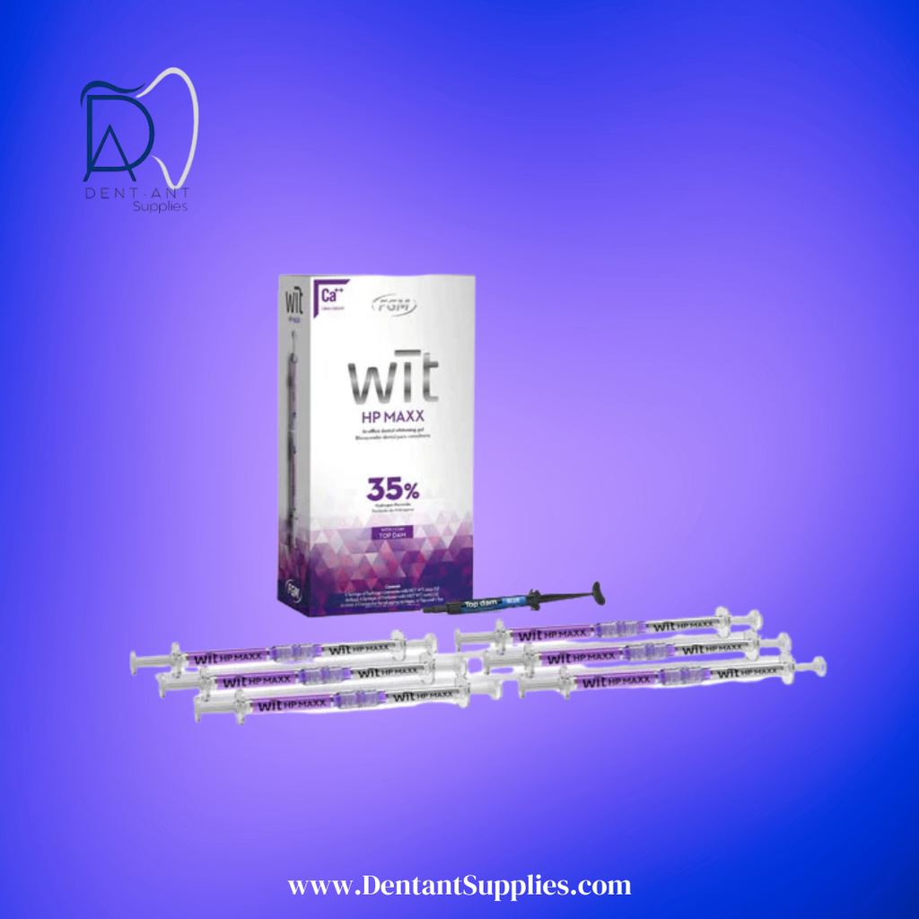 WiT HP Maxx 35% Hydrogen Peroxide In-Office Syringe-to-Syringe Whitening Kit