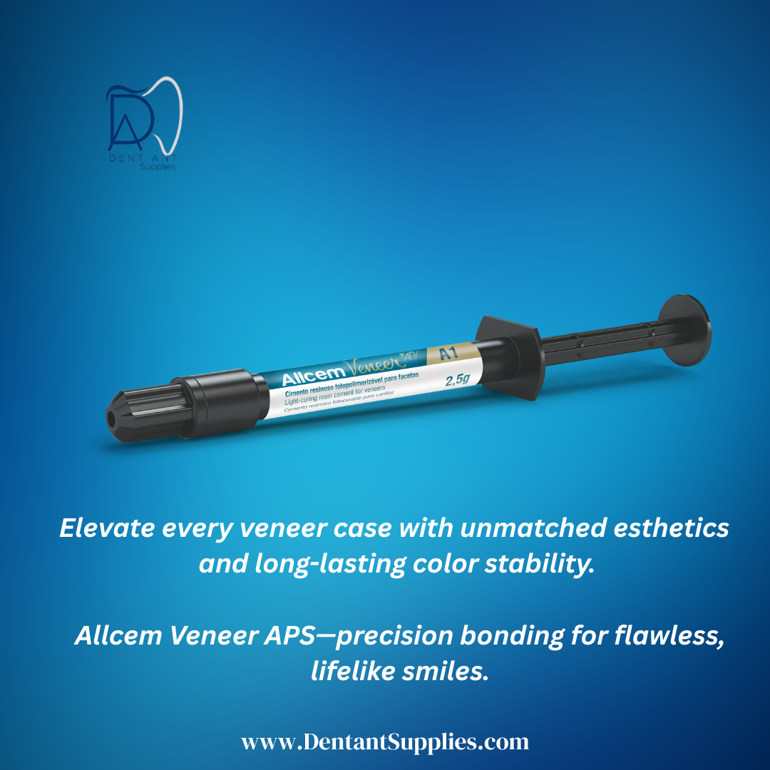 Allcem Veneer APS – Premium Light-Cured Resin Cement for Veneers & Esthetic Restorations