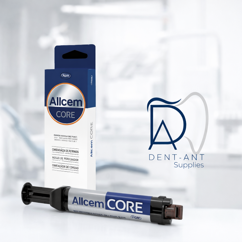 Allcem Core Shade A1,A2, 6g Dual-Syringe. Radiopaque, Dual-Curing 3 in 1 material