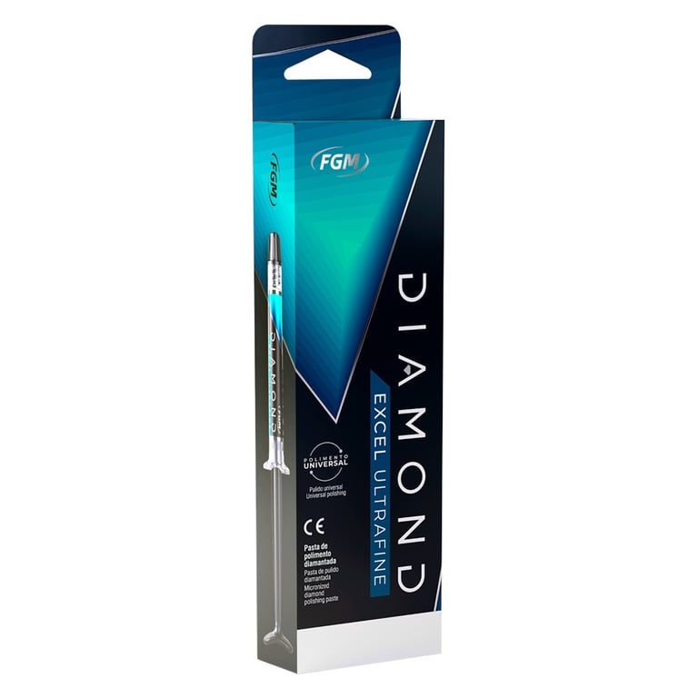 Diamond Excel Ultrafine Diamonded Universal Polishing Paste, 0.5 micron, 2 Gm. Syringe and Tip, 1/Pk
By FGM